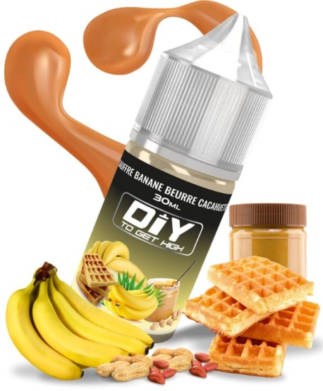 DIY GAUFFRE BANANE BEURRE DE CACAHUÈTE - DIY 2 GET HIGH | Vapor Cloud Tunisia