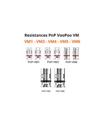 RESISTANCE PnP - VOOPOO| Vapor Cloud Tunisia
