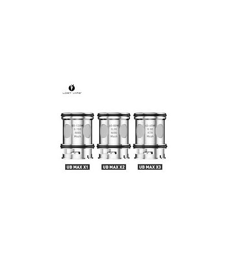 RESISTANCES UB MAX - LOSTVAPE | Vapor Cloud Tunisia