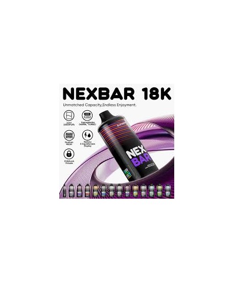 NEXBAR 18K 20MG PUFFS - WOTOFO