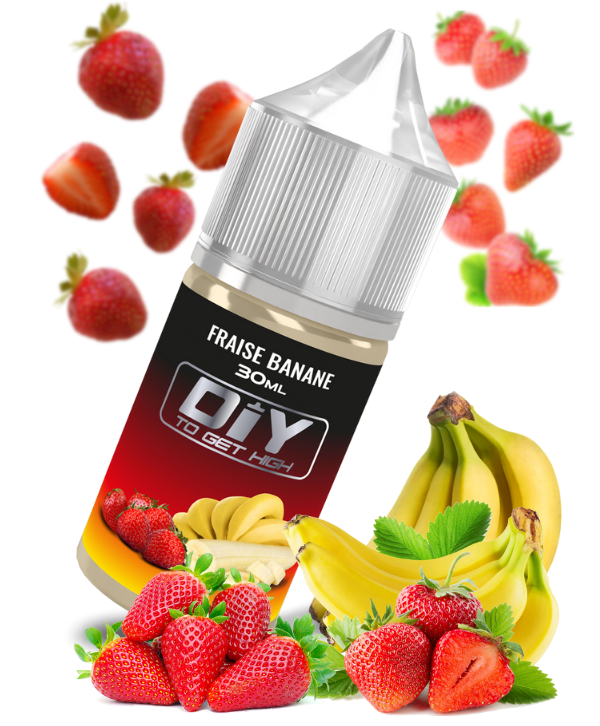DIY FRAISE BANANE 30ML - DIY 2 GET HIGH