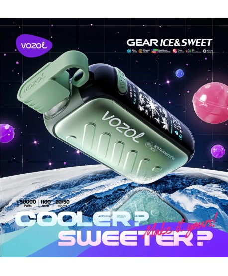 GEAR ICE&SWEET 50K 50MG - VOZOL