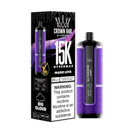 CROWN BAR 15K HYPERMAX 6MG - AL FAKHER | Vapor Cloud Tunisia