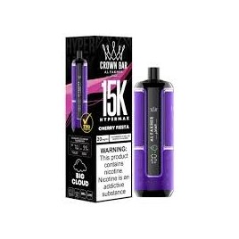 CROWN BAR 15K HYPERMAX 6MG - AL FAKHER | Vapor Cloud Tunisia