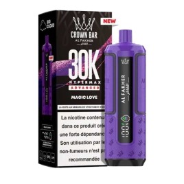 CROWN BAR 30K HYPERMAX 6MG - AL FAKHER | Vapor Cloud Tunisia