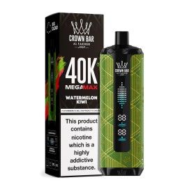 CROWN BAR 40K MEGAMAX 6MG - AL FAKHER | Vapor Cloud Tunisia
