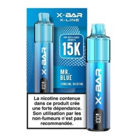 X-LINE 15K 20MG - X-BAR | Vapor Cloud Tunisia
