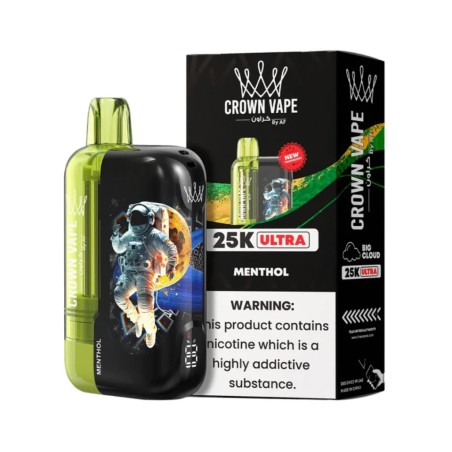 CROWN BAR 25K ULTRA 5MG - AL FAKHER | Vapor Cloud Tunisia