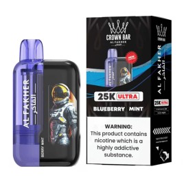 CROWN BAR 25K ULTRA 5MG - AL FAKHER | Vapor Cloud Tunisia