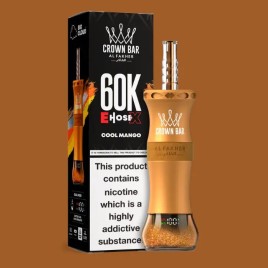 CROWN BAR 60K E-HOSE X 6MG - AL FAKHER | Vapor Cloud Tunisia