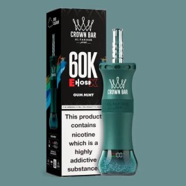 CROWN BAR 60K E-HOSE X 6MG - AL FAKHER | Vapor Cloud Tunisia