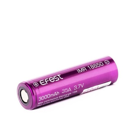 ACCU PURPLE 18650 - 3000mAh - 35A - EFEST