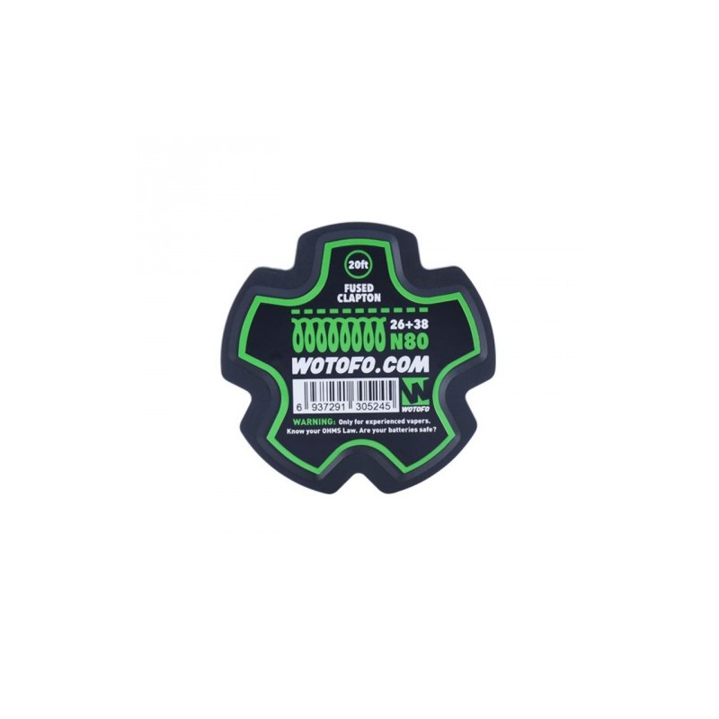 FUSED CLAPTON WIRE 20 FEET/SPOOL - WOTOFO