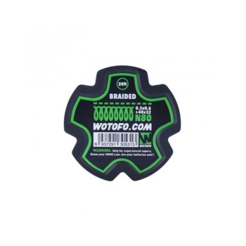 BRAIDED WIRE 20 FEET/SPOOL - WOTOFO