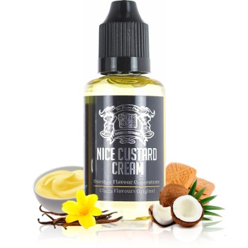 NICE CUSTARD CREAM 30ML CONCENTRE  - CHEF'S FLAVOURS