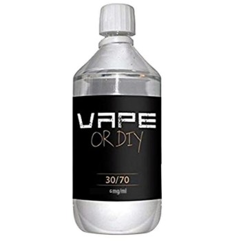 1L Base 30 / 70 6 mg - Vape Or Diy | Vapor Cloud Tunisia