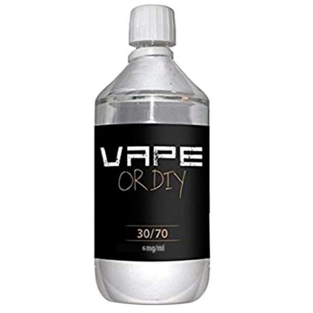 1L Base 30 / 70 6 mg - Vape Or Diy | Vapor Cloud Tunisia