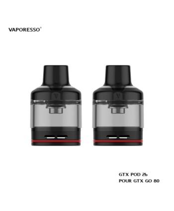 CARTOUCHE GTX GO 80 POD 26 5ML - VAPORESSO