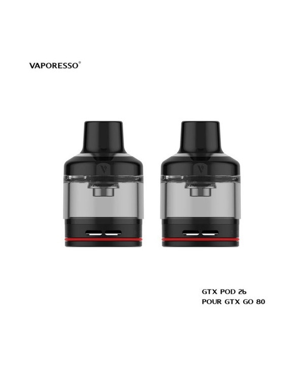 CARTOUCHE GTX GO 80 POD 26 5ML - VAPORESSO