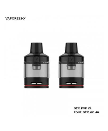 CARTOUCHE GTX GO 40 POD 22 3.5ML - VAPORESSO
