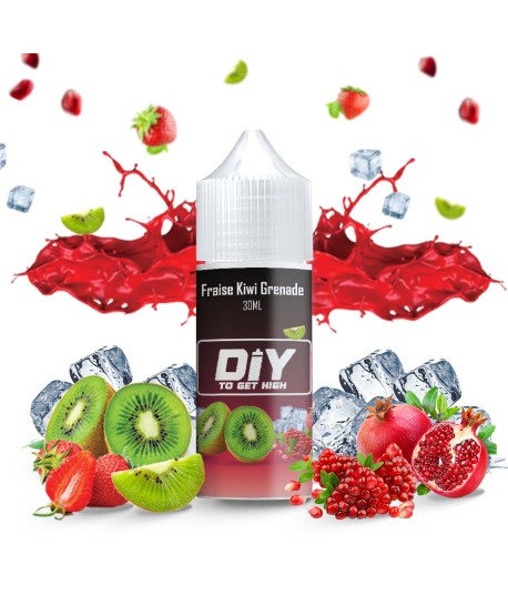 DIY FRAISE KIWI GRENADE 30ML - DIY 2 GET HIGH | Vapor Cloud Tunisia