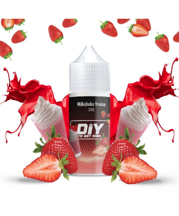 DIY MILKSHAKE FRAISE 30ML - DIY 2 GET HIGH