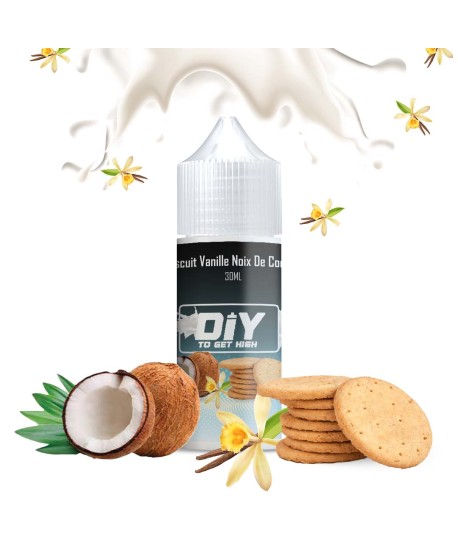 DIY BISCUIT VANILLE NOIX DE COCO 30ML  - DIY 2 GET HIGH