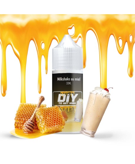 DIY MILKSHAKE MIEL 30ML - DIY 2 GET HIGH | Vapor Cloud Tunisia