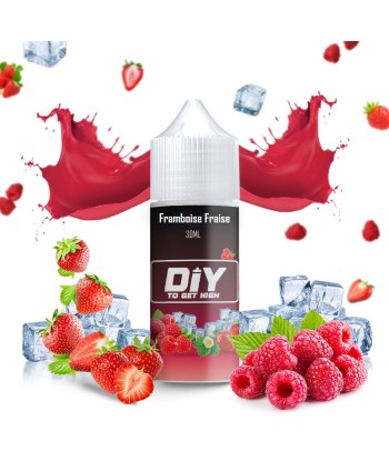 DIY FRAMBOISE FRAISE 30ML - DIY 2 GET HIGH | Vapor Cloud Tunisia